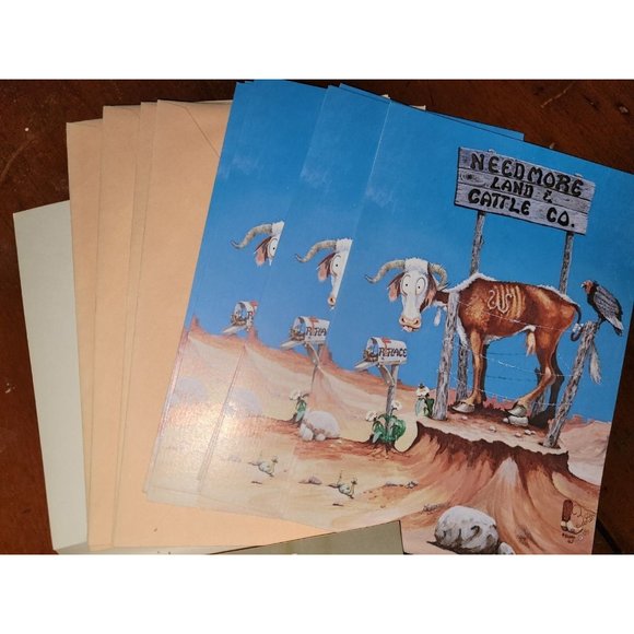 Lot 26 Assorted Vintage 1980s GET WELL Cards Illus by Boots Reynolds - Picture 5 of 10